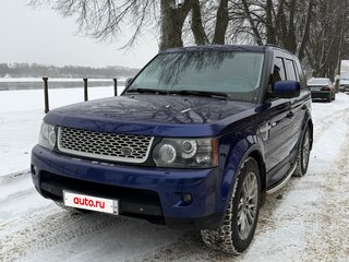 2010 Land Rover Range Rover Sport I Рестайлинг, синий, 1500000 рублей, вид 1