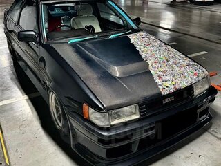 1986 Toyota Corolla Levin IV (AE85/AE86), серый, 1700000 рублей, вид 4