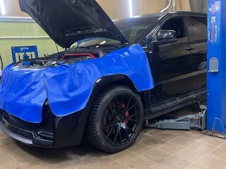 2013 Jeep Grand Cherokee SRT IV (WK2) Рестайлинг, чёрный, 3900000 рублей, вид 1