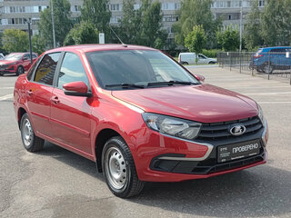 2020 Lada (ВАЗ) Granta I Рестайлинг, красный, 960400 рублей, вид 3