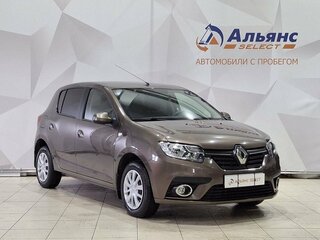 2019 Renault Sandero II Рестайлинг, коричневый, 990000 рублей, вид 1