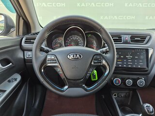 2016 Kia Rio III Рестайлинг, серый, 745000 рублей, вид 5