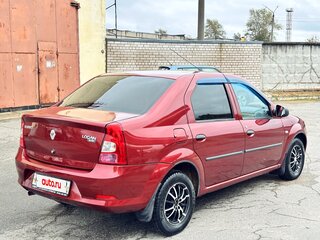 2012 Renault Logan I Рестайлинг, красный, 490000 рублей, вид 5