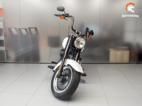 2011 Harley-Davidson Fat Boy, белый, 1016436 рублей, вид 2