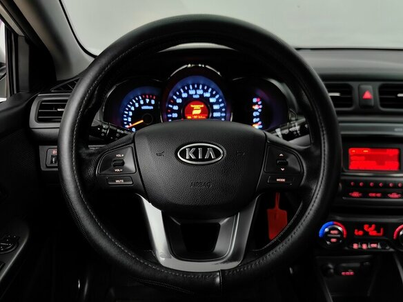 2012 Kia Rio 5-speed III, серебристый - вид 10