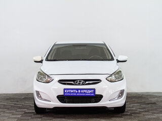 2011 Hyundai Solaris I, белый, 569000 рублей, вид 2