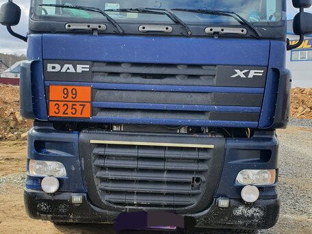 2008 DAF XF 105, синий, 2700000 рублей, вид 1