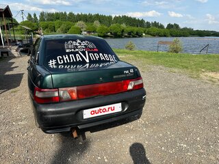 2004 Lada (ВАЗ) 2110, зелёный, 110000 рублей, вид 4