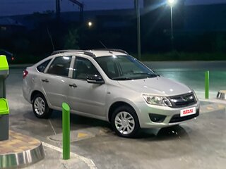 2015 Lada (ВАЗ) Granta I, серебристый, 290000 рублей, вид 3