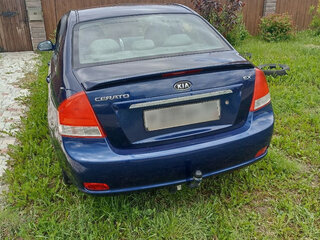 2007 Kia Cerato I Рестайлинг, синий, 380000 рублей, вид 2