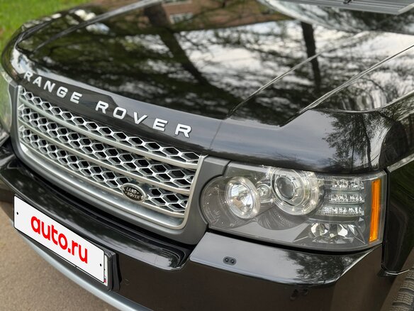 2010 Land Rover Range Rover Supercharged III Рестайлинг 2, чёрный - вид 10