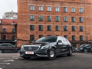 2017 Mercedes-Benz Maybach S-Класс 560 I (X222) Рестайлинг, чёрный, 5600000 рублей, вид 1
