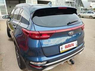 2019 Kia Sportage IV Рестайлинг, синий, 2350000 рублей, вид 4
