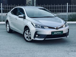 2016 Toyota Corolla XI (E160, E170, E180) Рестайлинг 1, серебристый, 1470000 рублей, вид 2