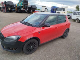 2012 Skoda Fabia II Рестайлинг, красный, 350000 рублей, вид 2