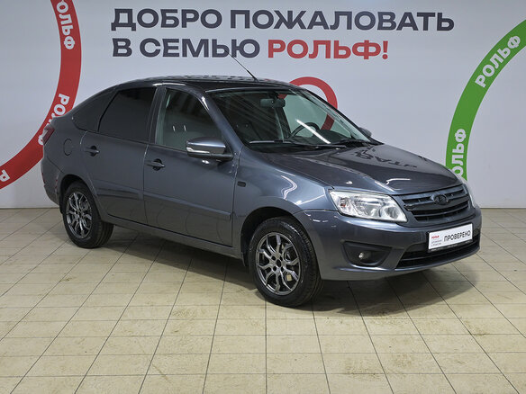 2017 Lada (ВАЗ) Granta I, серый, 376000 рублей - вид 2