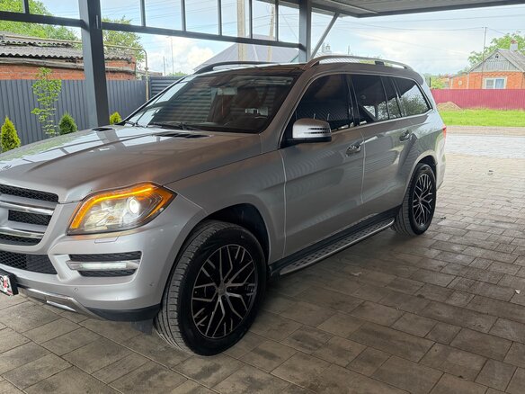 2015 Mercedes-Benz GL-Класс 450 II (X166), серый, 2700000 рублей