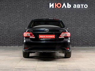 2013 Toyota Corolla X (E140, E150) Рестайлинг, чёрный, 999000 рублей, вид 5