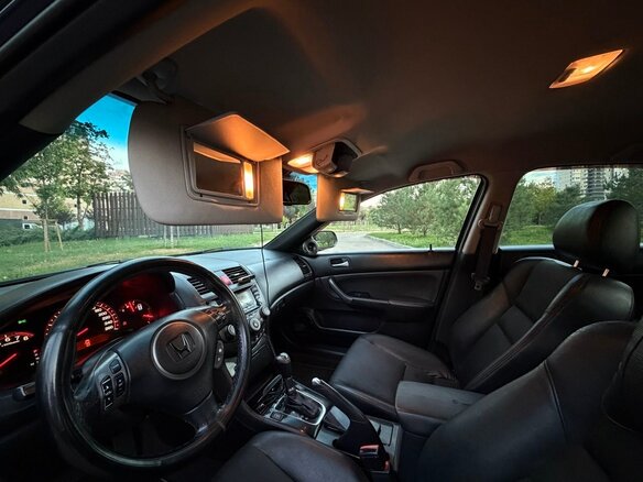 2007 Honda Accord VII Рестайлинг, синий, 900000 рублей - вид 13