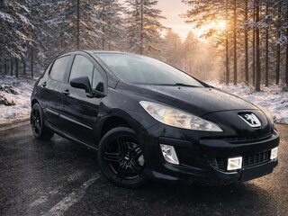 2008 Peugeot 308 I, чёрный, 499000 рублей, вид 3