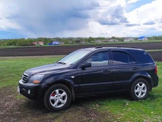 2007 Kia Sorento I Рестайлинг, чёрный, 780000 рублей, вид 1