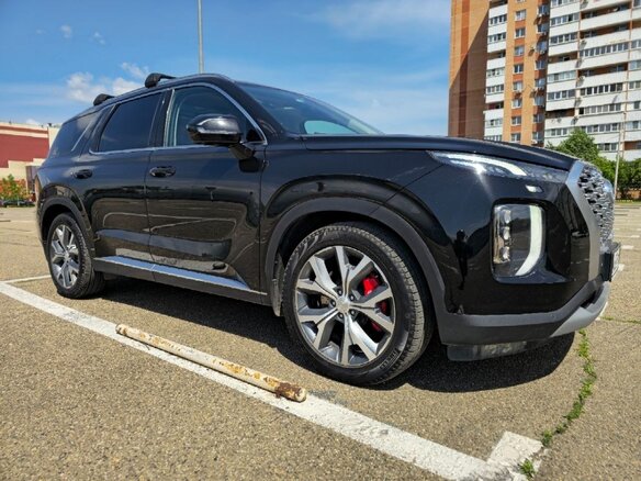 2021 Hyundai Palisade I, чёрный, 4450000 рублей - вид 7