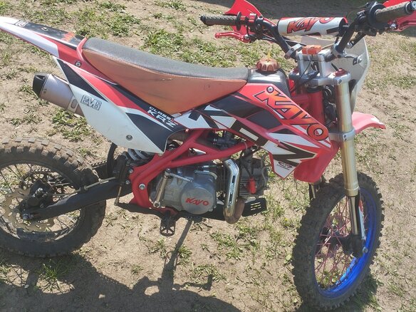 2022 Kayo Basic YX140EM, красный, 49999 рублей - вид 6