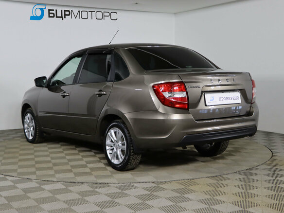 2024 Lada (ВАЗ) Granta I Рестайлинг, коричневый - вид 6