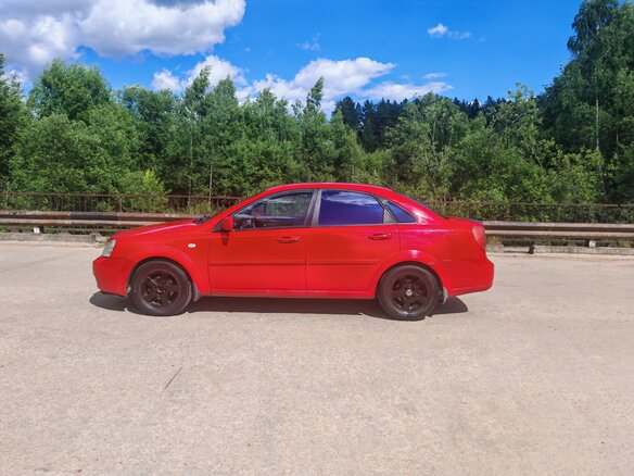 2007 Chevrolet Lacetti I, красный, 365000 рублей - вид 9