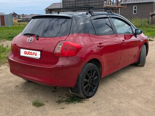 2007 Toyota Auris I, красный, 465000 рублей, вид 4