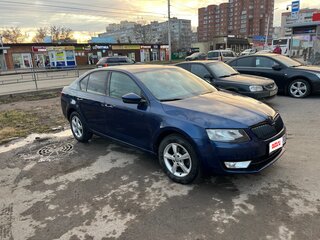 2014 Skoda Octavia III (A7), синий, 1249000 рублей, вид 1