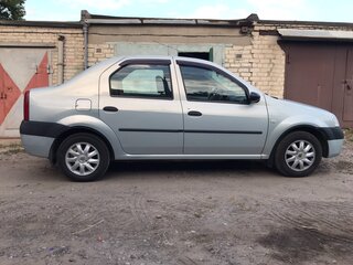 2008 Renault Logan I, серый, 585000 рублей, вид 2