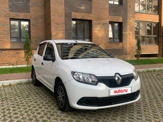 2016 Renault Sandero II, белый, 710000 рублей, вид 1