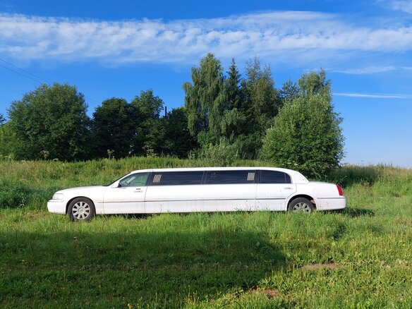 2003 Lincoln Town Car III Рестайлинг, белый, 500000 рублей - вид 6