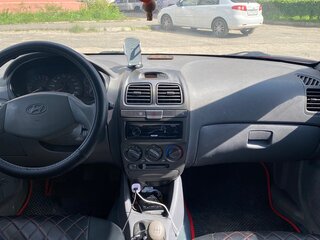 2008 Hyundai Accent ТагАЗ II, бежевый, 320000 рублей, вид 5
