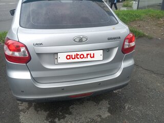 2014 Lada (ВАЗ) Granta I, серебристый, 400000 рублей, вид 2