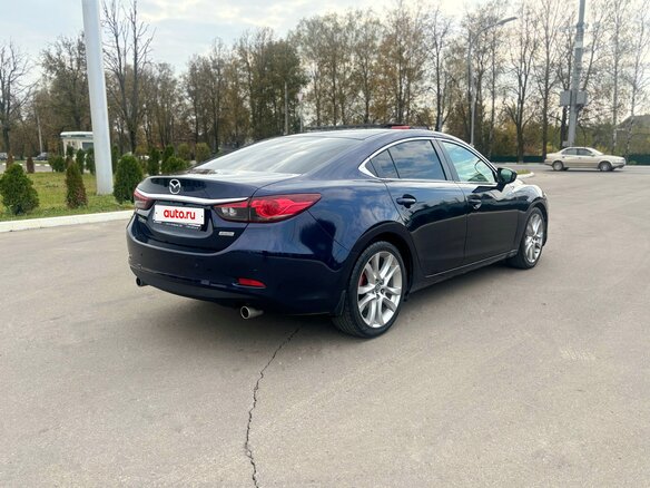 2013 Mazda 6 III (GJ), синий, 1580000 рублей - вид 4
