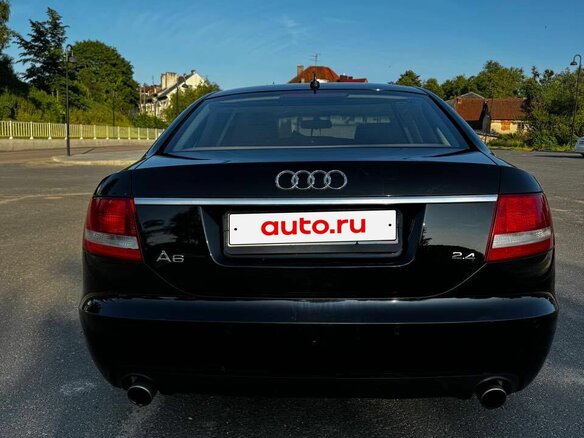 2006 Audi A6 III (C6), чёрный, 890000 рублей - вид 3