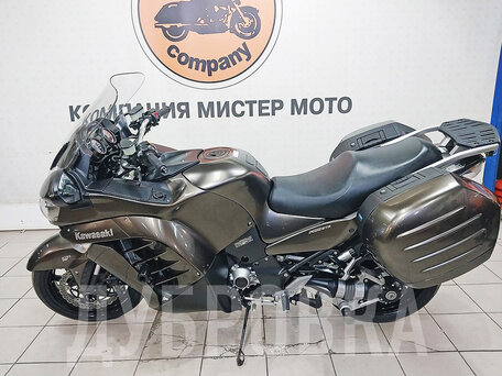 2010 Kawasaki GTR 1400 (Concours 14), коричневый, 899000 рублей, вид 2