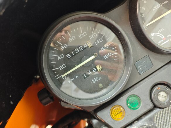 1995 Honda CB 400 Super Four, оранжевый, 275000 рублей - вид 27