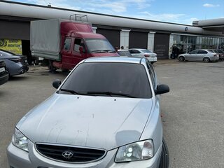 2009 Hyundai Accent ТагАЗ II, серебристый, 365000 рублей, вид 3