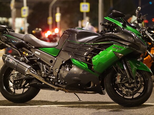 2018 Kawasaki ZZR 1400, зелёный, 1350000 рублей - вид 20