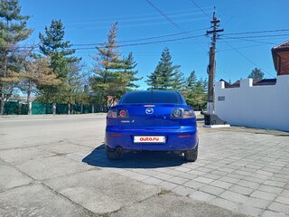 2007 Mazda 3 I (BK) Рестайлинг, синий, 550000 рублей, вид 5