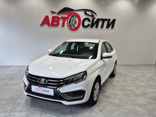 2024 Lada (ВАЗ) Vesta I Рестайлинг (NG), белый, 1295000 рублей, вид 3