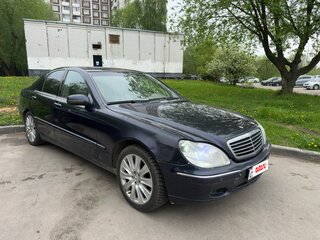 2000 Mercedes-Benz S-Класс 320 IV (W220), синий, 550000 рублей, вид 2