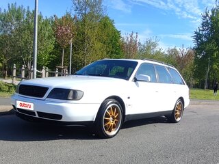 1996 Audi A6 I (C4), белый, 700000 рублей, вид 1