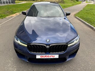 2018 BMW 5 серии 530i xDrive VII (G30/G31/G38), синий, 3570000 рублей, вид 4