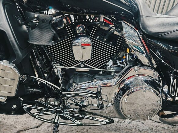 2014 Harley-Davidson Electra Glide, чёрный - вид 12