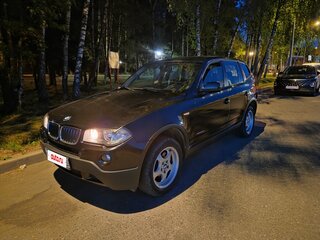 2009 BMW X3 20d I (E83) Рестайлинг, чёрный, 1430000 рублей, вид 1