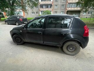2011 Renault Sandero I, чёрный, 320000 рублей, вид 3